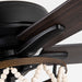 52" New Delhi Industrial Downrod Mount Reversible Ceiling Fan with Lighting and Remote Control - Sweatfully