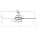 52" New Delhi Industrial Downrod Mount Reversible Ceiling Fan with Lighting and Remote Control - Sweatfully