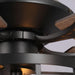 52" Paquette Industrial Downrod Mount Reversible Ceiling Fan with Lighting and Remote Control - Sweatfully