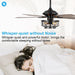 52" Paquette Industrial Downrod Mount Reversible Ceiling Fan with Lighting and Remote Control - Sweatfully