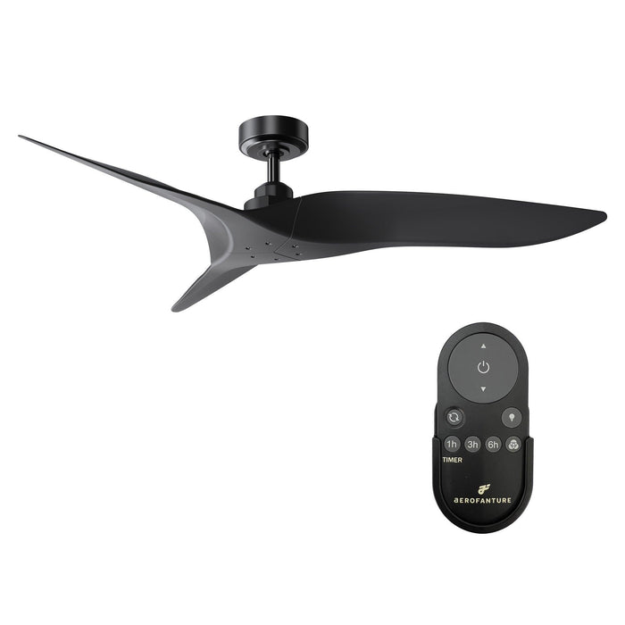 52" Punjab Industrial DC Motor Downrod Mount Reversible Ceiling Fan with Remote Control - Sweatfully