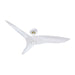 52" Punjab Industrial DC Motor Downrod Mount Reversible Ceiling Fan with Remote Control - Sweatfully