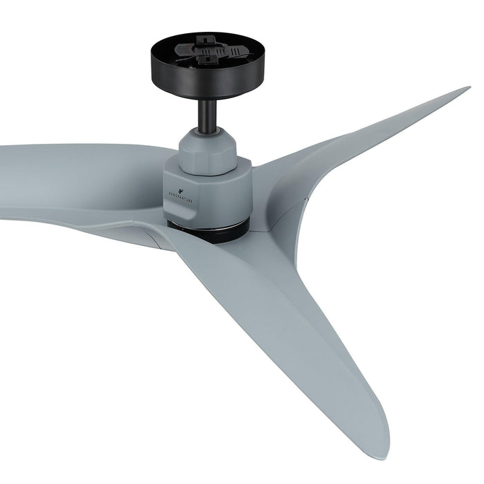 52" Punjab Industrial DC Motor Downrod Mount Reversible Ceiling Fan with Remote Control - Sweatfully