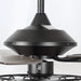 52" Tibuh Modern Downrod Mount Reversible Crystal Ceiling Fan with Lighting and Remote Control - Sweatfully