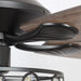 52" Tibuh Modern Downrod Mount Reversible Crystal Ceiling Fan with Lighting and Remote Control - Sweatfully