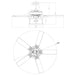 52" Urbana Downrod Mount Reversible Industrial Ceiling Fan with Lighting and Pull Chain - Sweatfully