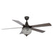 52" Varanasi Traditional Downrod Mount Ceiling Fan with Lighting and Remote Control - Sweatfully