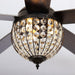 52" Varanasi Traditional Downrod Mount Ceiling Fan with Lighting and Remote Control - Sweatfully