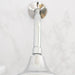 8 in. Stainless Steel Shower Head Extension Arm with Flange (Chrome Finish) - Sweatfully