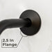 8 in. Stainless Steel Shower Head Extension Arm with Flange (Oil-Rubbed Bronze Finish) - Sweatfully
