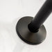 12 in. L-Shaped Shower Head Extension Arm (Black Finish) - Sweatfully