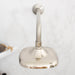 12 in. L-Shaped Shower Head Extension Arm (Brushed Nickel Finish) - Sweatfully