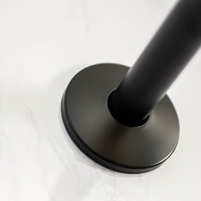 12 in. L-Shaped Shower Head Extension Arm (Oil-Rubbed Bronze Finish) - Sweatfully