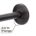 12 in. L-Shaped Shower Head Extension Arm (Oil-Rubbed Bronze Finish) - Sweatfully