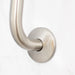 16 in. High-Arc Hook Shower Head Extension Arm (Brushed Nickel Finish) - Sweatfully