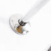 16 in. High-Arc Hook Shower Head Extension Arm (Chrome Finish) - Sweatfully