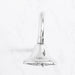 16 in. High-Arc Hook Shower Head Extension Arm (Chrome Finish) - Sweatfully