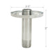 3 in. Shower Arm for Ceiling-Mounted Rainfall Showerhead (Brushed Nickel Finish) - Sweatfully