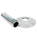 3 in. Shower Arm for Ceiling-Mounted Rainfall Showerhead (Chrome Finish) - Sweatfully
