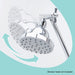 10 in. Solid Brass Shower Head Extension Arm (Chrome Finish) - Sweatfully