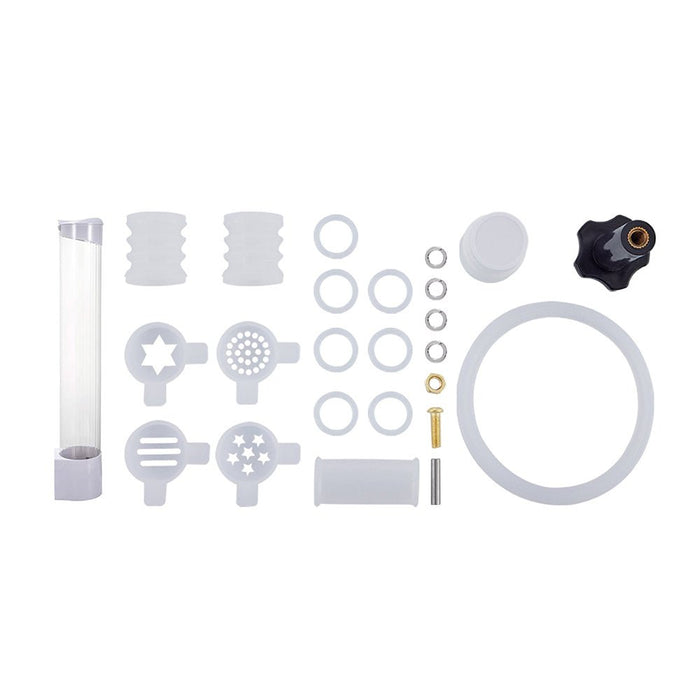 53" Freestanding 3 Flavors Commercial Soft Serve Yogurt Ice Cream Machine Maker With Auto Clean (92574031) - Sweatfully