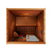 Peak Saunas Fuji 2-Person Indoor Full Spectrum Infrared Sauna with XL Medical-Grade Red Light Therapy & Smart WiFi App Control - Sweatfully