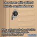 Salsbury 15" Wide Four Tier Standard Metal Locker - 3 Wide - 6 Feet High - 18 Inches Deep - Tan - Assembled - Sweatfully