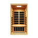 Peak Saunas Olympus 2-Person Indoor FAR Infrared Sauna with Smart WiFi App Control - Sweatfully