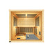 Peak Saunas Olympus 2-Person Indoor FAR Infrared Sauna with Smart WiFi App Control - Sweatfully