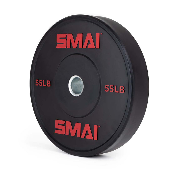HD Bumper Plates (Pair) - 55lb - Sweatfully