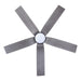 56" Genoa Farmhouse DC Motor Downrod Mount Reversible Ceiling Fan with Lighting and Remote Control - Sweatfully