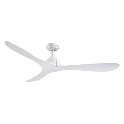 56" Modern DC Motor Downrod Mount Reversible Ceiling Fan with Remote Control - Sweatfully