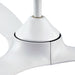 56" Modern DC Motor Downrod Mount Reversible Ceiling Fan with Remote Control - Sweatfully