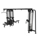 5 Stack Megatron Standard Jungle Gym 2 Colors - Muscle D Fitness -  Sturdy Commercial-Grade, Lat Pull, Low Row, Functional Column - Sweatfully