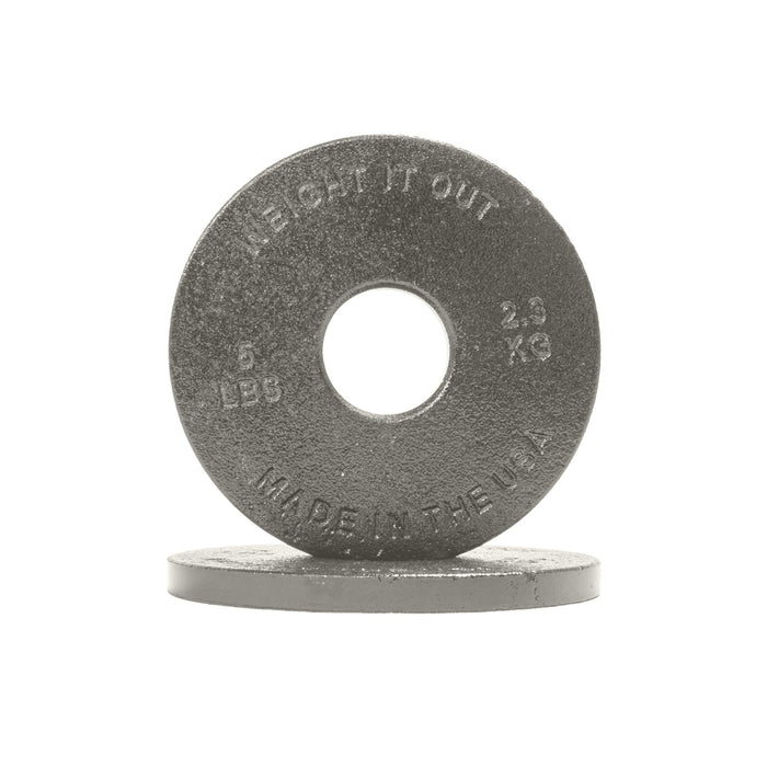 Cast Iron Machined Weight Plate Pairs - Sweatfully