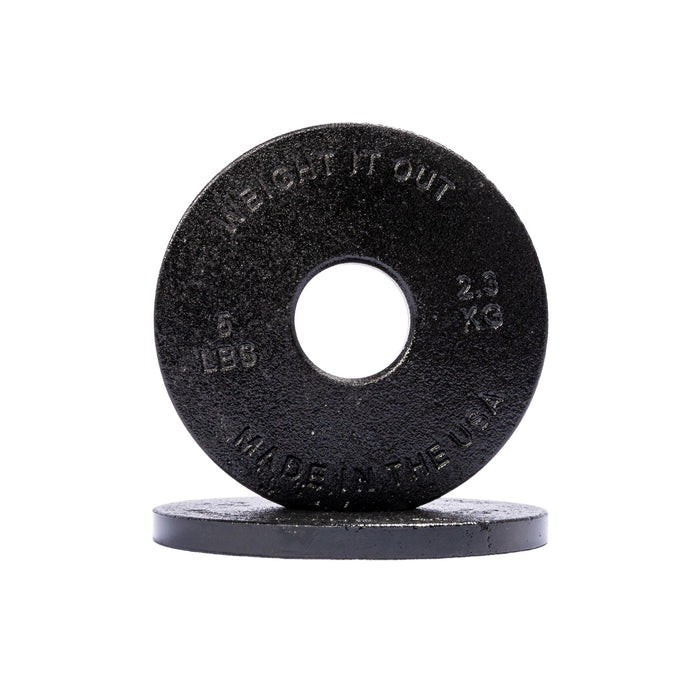 Cast Iron Machined Weight Plate Pairs - Sweatfully