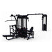 5 Stack Megatron Compact Multi-Gym - Muscle D Fitness - Lat Pull, Low Row, Bench Press, Lat Pull, Leg Ext / Curl - Sweatfully