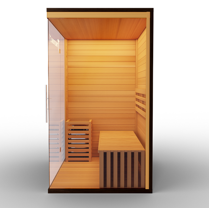 3 Person Home Steam Sauna | Traditional 7™ - Sweatfully