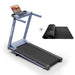 DeerRun A1 Pro Move+  6% Incline Foldable Treadmill——2025 Upgraded Chip & NFC Support | 350Lbs, 10mph Blue - Sweatfully