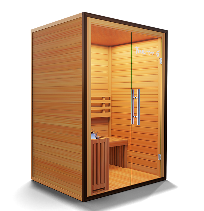 2 Person Home Stream Sauna | Traditional 6™ - Sweatfully