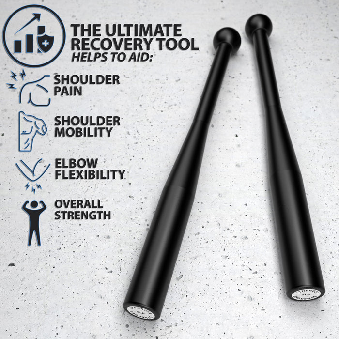 Synergee Indian Clubs - Sweatfully