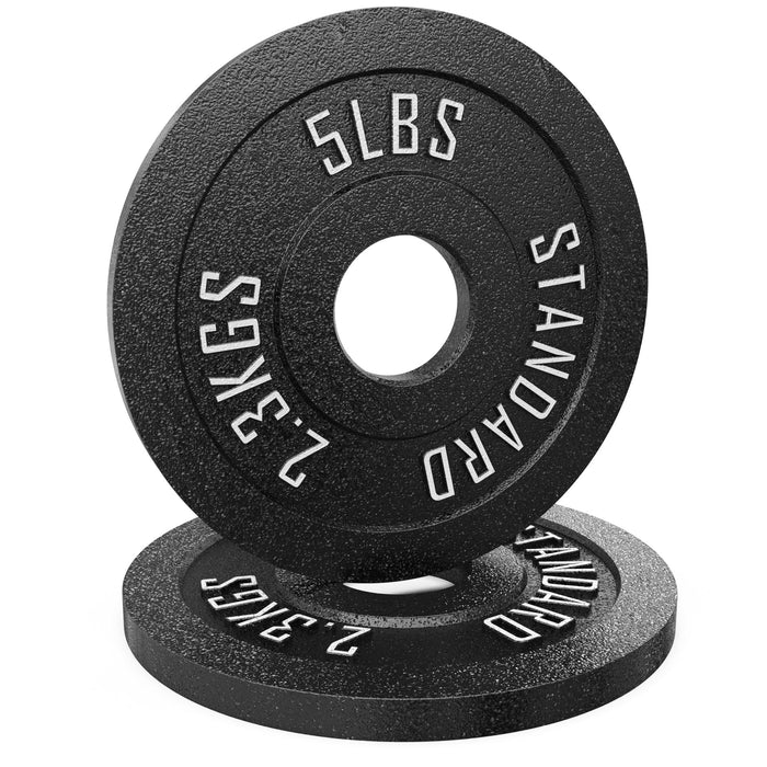 Synergee Standard Metal Weight Plates - Sweatfully