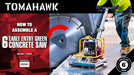 6" Early Entry Green Concrete Saw with 3.5 HP Honda GX120 Engine - Sweatfully