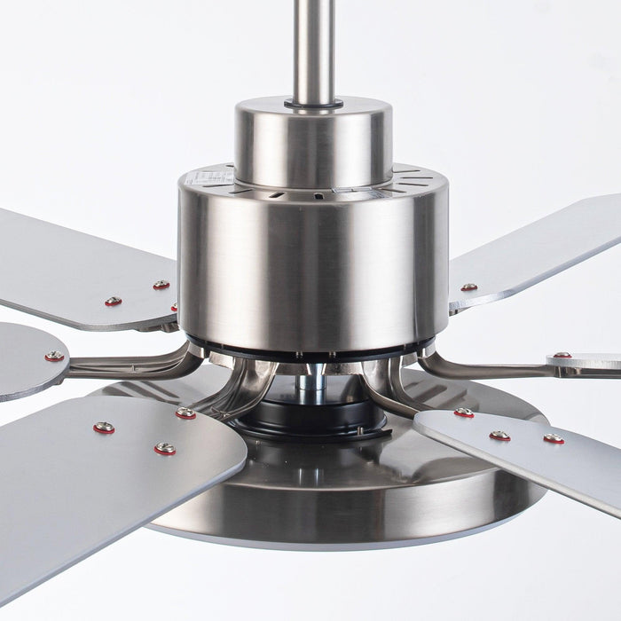 60" Lucknow Modern Ceiling Fan with Lighting and Remote Control - Sweatfully