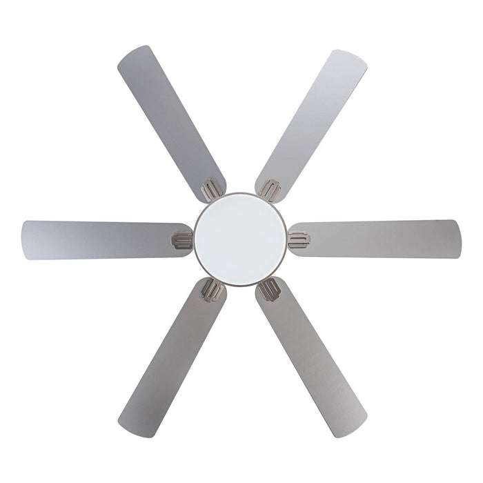 60" Lucknow Modern Ceiling Fan with Lighting and Remote Control - Sweatfully