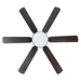 60" Industrial DC Motor Downrod Mount Reversible Ceiling Fan with Lighting and Remote Control - Sweatfully