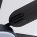 60" Industrial DC Motor Downrod Mount Reversible Ceiling Fan with Lighting and Remote Control - Sweatfully