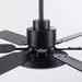 60" Industrial DC Motor Downrod Mount Reversible Ceiling Fan with Lighting and Remote Control - Sweatfully