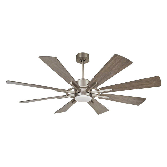60" Oretha Windmill DC Ceiling Fan with LED Lighting - Sweatfully