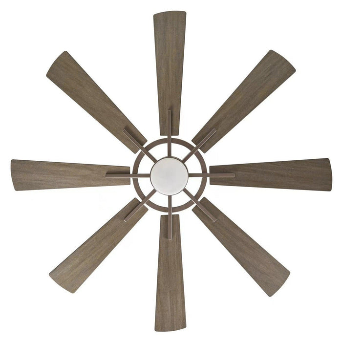 60" Oretha Windmill DC Ceiling Fan with LED Lighting - Sweatfully
